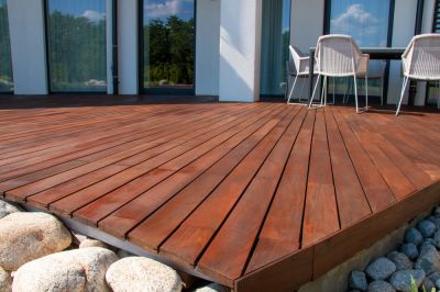 Get a Wood Patio Installed
